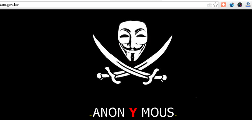 Kuwaiti Ministry of Awqaf and Islamic Affairs Hacked by Anonymous